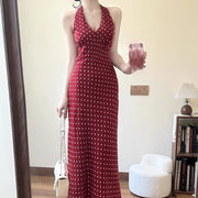 Summer Sleeveless Long Jumper Dress