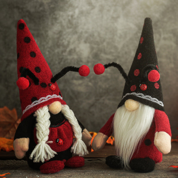 Festive Decoration Ladybug Doll Doll Ornament