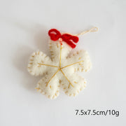 Snowflake Socks Decorative Pendant Diy Accessories