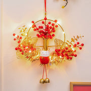 New Year Decoration Luminous Fu Character Pendant Festive Layout Supplies