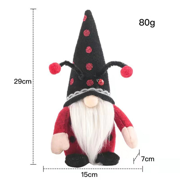 Festive Decoration Ladybug Doll Doll Ornament
