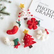 Snowflake Socks Decorative Pendant Diy Accessories