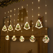 Christmas Curtain Lighting Chain Decoration