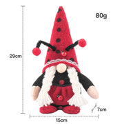 Festive Decoration Ladybug Doll Doll Ornament